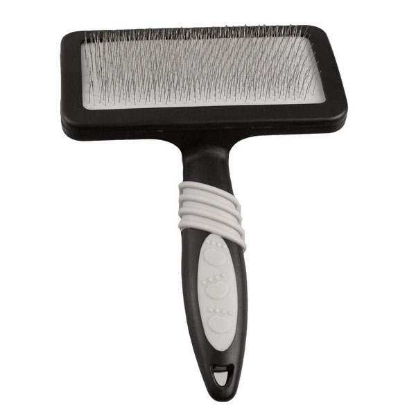 Flamingo Groo’Me Slicker Brush ФЛАМІНГО ГРУМІ СЛІКЕР ПУХОДЕРКА для собак , 17 см х 12 см х 3,8 см см фото 1