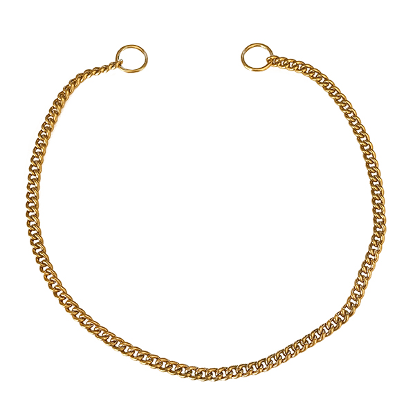 Ring5 Jewerly Link Ring5 ЮВЕЛІРНА ЛАНКА нашийник-ланцюжок для собак, золото , 40 см см., Золотий см фото 1