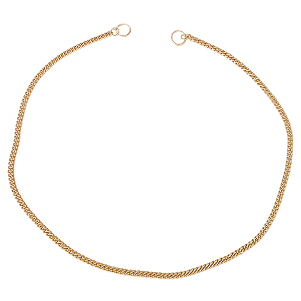 Ring5 Jewerly Link Ring5 ЮВЕЛІРНА ЛАНКА нашийник-ланцюжок для собак, золото , 65 см см., Золотий см фото 1