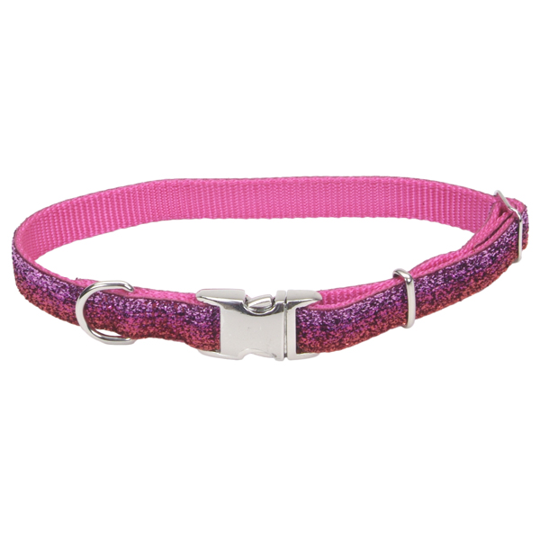 Coastal Pet Attire Sparkles КОСТАЛ СПАРКЛЕС нашийник для собак, 1х20-30см , Рожевий см., 1 см х 20 - 30 см см фото 1