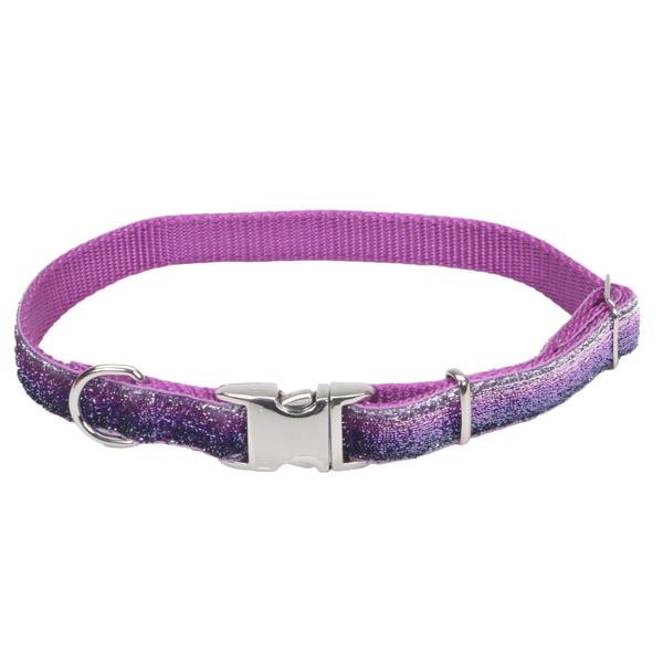 Coastal Pet Attire Sparkles КОСТАЛ СПАРКЛЕС нашийник для собак, 1х20-30см , Фіолетовий см., 1 см х 20 - 30 см см фото 1
