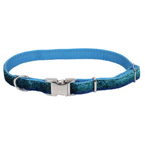Coastal Pet Attire Sparkles КОСТАЛ СПАРКЛЕС нашийник для собак, 1х30-46см , Блакитний см., 1 см х 30 - 46 см см фото 1