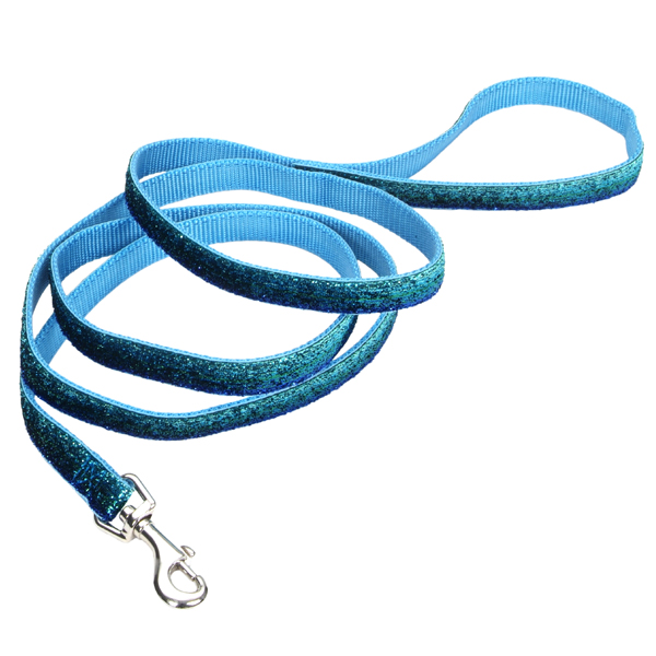 Coastal Pet Attire Sparkles КОСТАЛ СПАРКЛЕС повідець для собак, 1смХ1.8м , Блакитний см., 1 см х 1,8 м см фото 1