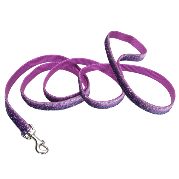 Coastal Pet Attire Sparkles КОСТАЛ СПАРКЛЕС повідець для собак, 1смХ1.8м , Фіолетовий см., 1 см х 1,8 м см фото 1