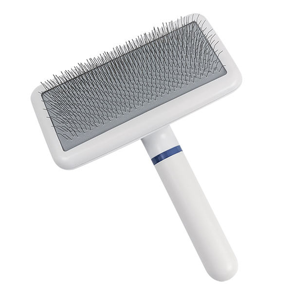 DoggyMan Slicker Brush ДОГГІМЕН ПРОФЕСІЙНИЙ СЛІКЕР ПУХОДЕРКА для собак і котів , M см., 155 мм см фото 1