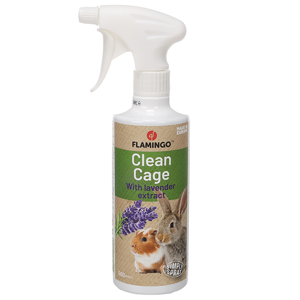 Flamingo Clean Spray Lavender ФЛАМІНГО КЛІН СПРЕЙ ЛАВАНДА для очищення кліток гризунів