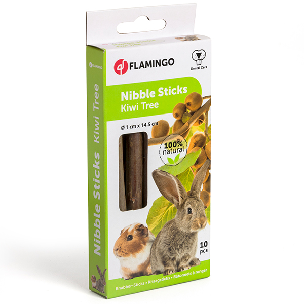 Flamingo Kiwi Wood ФЛАМІНГО ДЕРЕВИНА КІВІ палички для гризунів
