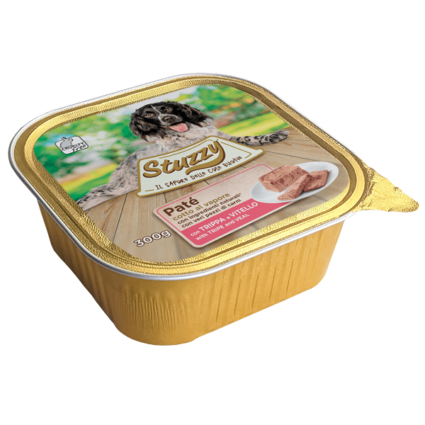 Stuzzy Dog Tripe Veal ШТУЗІ РУБЕЦЬ ТЕЛЯТИНА корм для собак, паштет фото 1