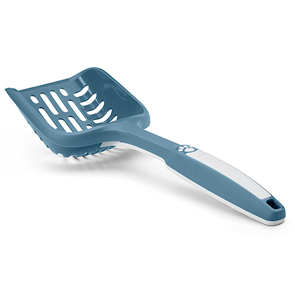Savic Mega-Loo Cat Litter Scoop САВІК МЕГА-ЛУ совок для котячого туалету , Cиньо-сірий см., 40 см х 14 см х 7,5 см см фото 1
