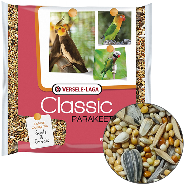 Versele-Laga Classic Big Parakeet ВЕРСЕЛЕ-ЛАГА КЛАСІК СЕРЕДНІЙ ПАПУГА зернова суміш, корм для середніх папуг , см