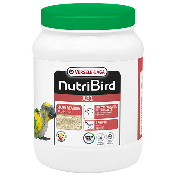 Versele-Laga NutriBird A21 ВЕРСЕЛЕ-ЛАГА НУТРІБЕРД A21 молоко для пташенят середніх папуг та інших видів птахів