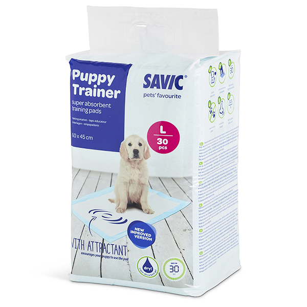 Savic Puppy Trainer САВІК ПАППІ ТРЕЙНЕР пелюшка для собак і цуценят малих і середніх порід , 60 см х 45 см, 30 од см., L см фото 1