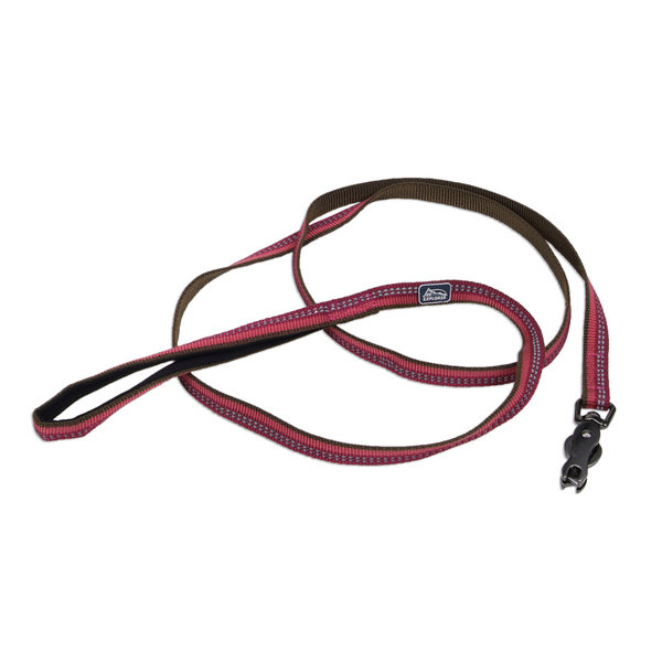 Coastal K9 Explorer Leash КОСТАЛ К9 ЕКСПЛОРЕР світловідбивний повідець для собак, 1.6смХ1.8м , Малиновий см фото 1
