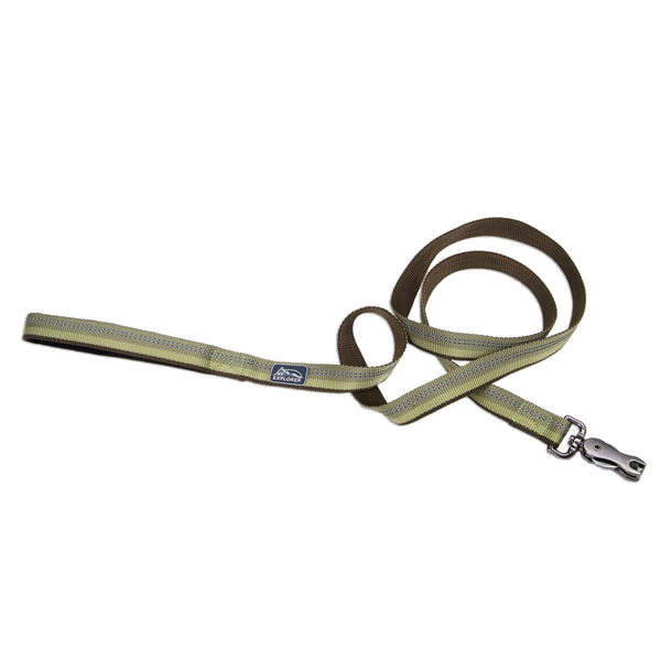 Coastal K9 Explorer Leash КОСТАЛ К9 ЕКСПЛОРЕР світловідбивний повідець для собак, 2.5смХ1.8м , Папороть см фото 1