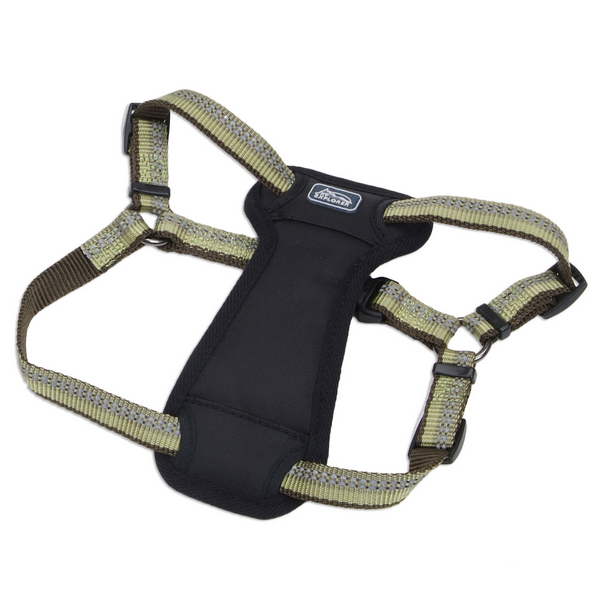 Coastal K9 Explorer Harness КОСТАЛ К9 ЕКСПЛОРЕР світловідбивна шлея з нагрудником для собак 11.3- , Папороть см., 2,5 см х 50,8 - 76,2 см, 11,3- см., см фото 1