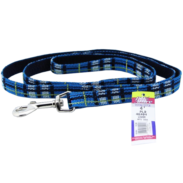 Coastal Pet Attire Weave КОСТАЛ повідець для собак, 2.5смХ1.2м , Картатий см., 2,5 см х 1,2 м см фото 1