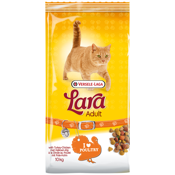 Lara Adult with Turkey & Chicken ЛАРА ІНДИЧКА КУРКА сухий преміум корм для котів , см фото 1