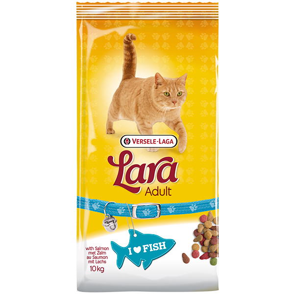 Lara Adult with Salmon ЛАРА ЛОСОСЬ сухий преміум корм для котів , см фото 1