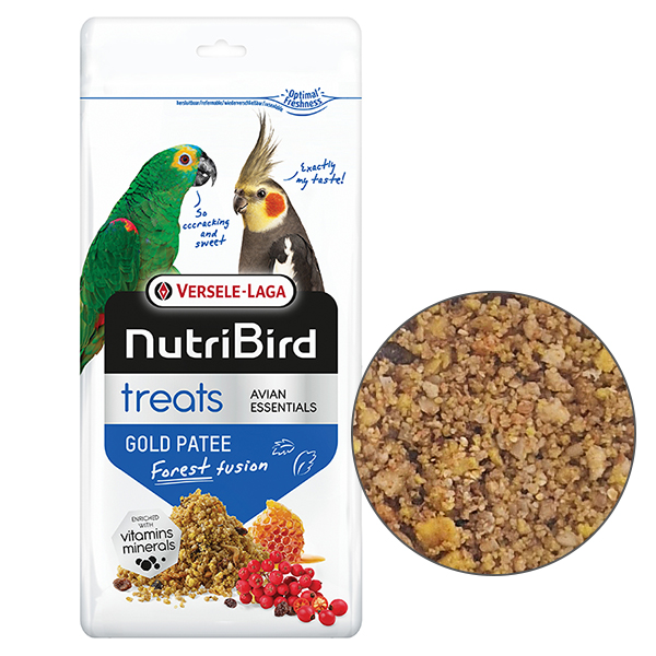 Versele-Laga NutriBird Gold Patee Forest Fusion НУТРІБЕРД ГОЛД ПАТІ ФОРЕСТ ФЬЮЖН яєчний корм з медом і лісовими ягодами для птахів фото 1