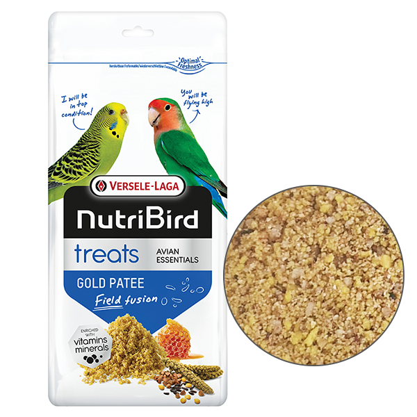 Versele-Laga NutriBird Gold Patee Field Fusion НУТРІБЕРД ГОЛД ПАТІ ФІЛД ФЬЮЖН яєчний корм з медом і злаками для птахів