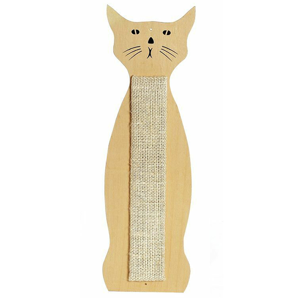 Flamingo Scratching Sisal Cat Shape ФЛАМІНГО СИЗАЛЕВИЙ КІТ настінна кігтеточка для котів , 59 см х 21 см см фото 1