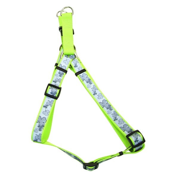 Coastal Lazer Brite КОСТАЛ ЛАЗЕР БРАЙТ світловідбивна шлея для собак, 1.6х48-66см , Конюшина см фото 1