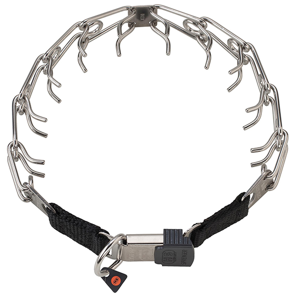 Sprenger Ultra-Plus Training Collar СПРЕНГЕР УЛЬТРА-ПЛЮС ПАРФОРС професійний строгий нашийник для собак, замок ClicLock, неіржавна сталь , 3,2 мм, 52 см см., Неіржавна сталь см фото 1