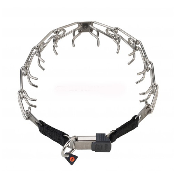 Sprenger Ultra-Plus Training Collar СПРЕНГЕР УЛЬТРА-ПЛЮС ПАРФОРС професійний строгий нашийник для собак, замок ClicLock, неіржавна сталь , 2,5 мм, 40 см см., Неіржавна сталь см фото 1