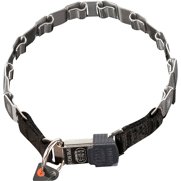 Sprenger NeckTech Fun СПРЕНГЕР НЕКТЕК ФАН пластинчастий нашийник для собак, замок ClicLock, нержавіюча сталь , Неіржавна сталь см., 48 см см фото 1