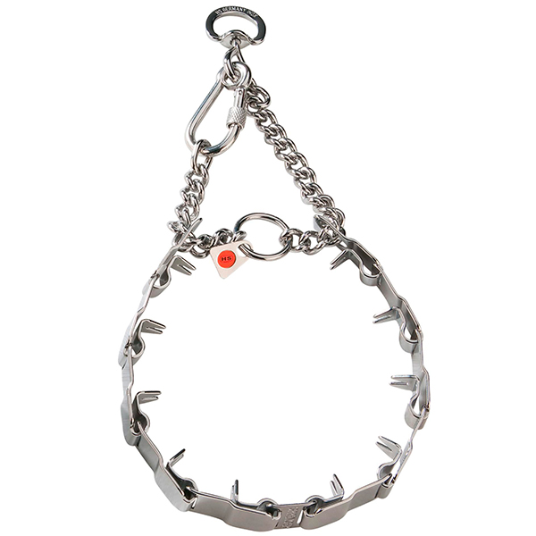 Sprenger NECK-TECH SPORT строгий нашийник, карабін циліндричний, 48 см, нержав.сталь , 60 см см., Неіржавна сталь см фото 1