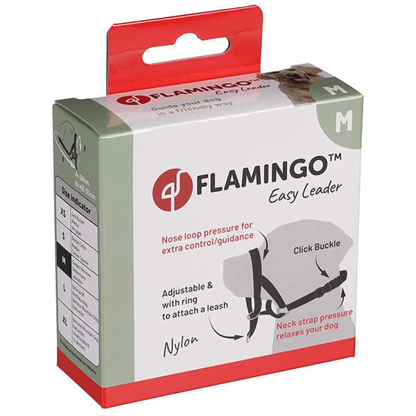 Flamingo Easy Leader M ФЛАМІНГО ІЗІ ЛІДЕР намордник для корекції поведінки собак, лабрадор, доберман, ретрівер , M кг фото 1