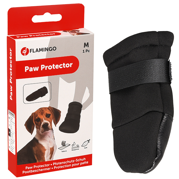 Flamingo Paw Protector M ФЛАМІНГО ЗАХИСНИЙ ЧЕРЕВИК для собак порід бордер-коллі, фокстер’єр, бультер’єр , M см фото 1