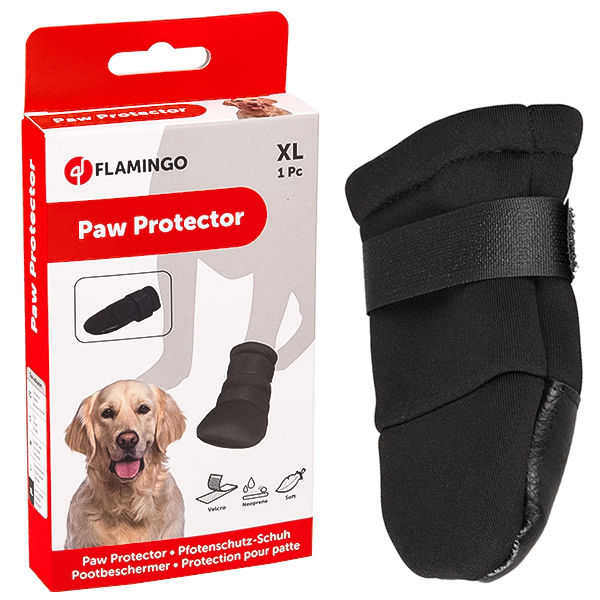 Flamingo Paw Protector XL ФЛАМІНГО ЗАХИСНИЙ ЧЕРЕВИК для собак порід зенненхунд, ротвейлер, бульмастиф , XL см фото 1