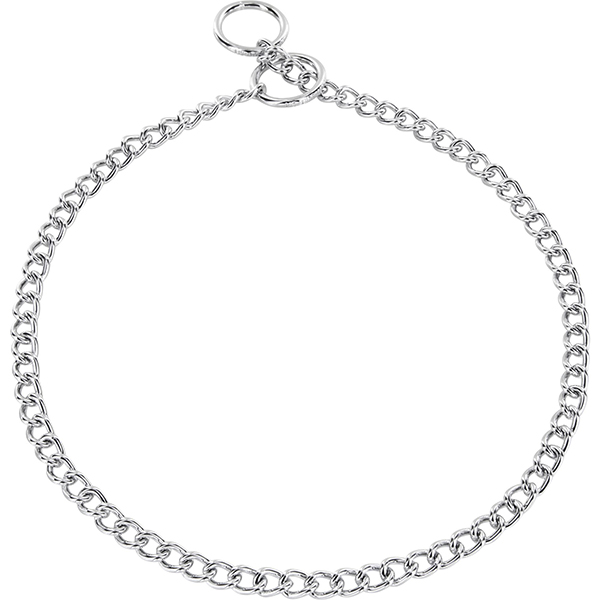 Sprenger Collar Round Link СПРЕНГЕР НАШИЙНИК для собак, кругла ланка 2 мм, хромована сталь , 2 мм, 50 см см., Хромована сталь см фото 1