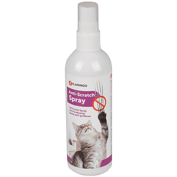 Flamingo Anti-Scratch Spray ФЛАМІНГО АНТИ-ДРЯПИН захисний спрей від дряпання для котів фото 1