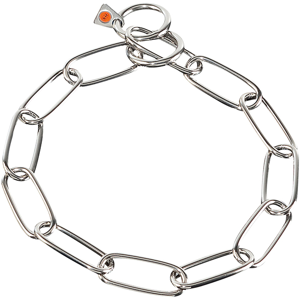 Sprenger Collar Extra Long Link СПРЕНГЕР НАШИЙНИК для собак, екстрадовга ланка 4 мм, нержавіюча сталь , 4 мм, 80 см см., Неіржавна сталь см фото 1