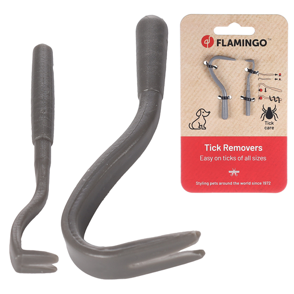Flamingo Tick Remover Lemmy ФЛАМІНГО ЛЕММІ пінцет для видалення кліщів фото 1