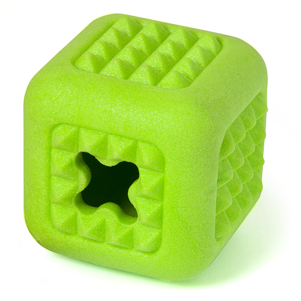 Flamingo Foam Dina Cube ФЛАМІНГО КУБ іграшка для собак , з ароматом м’яти см фото 1