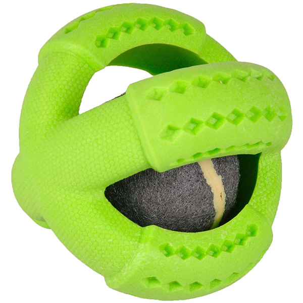 Flamingo Foam Dina Tennis ФЛАМІНГО ТЕНІС іграшка для собак , 11 см см фото 1