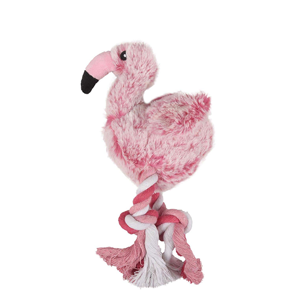 Flamingo Andes Flamingo ФЛАМІНГО АНДОВИЙ ФЛАМІНГО м’яка іграшка з пищалкою для собак , 25 см см фото 1