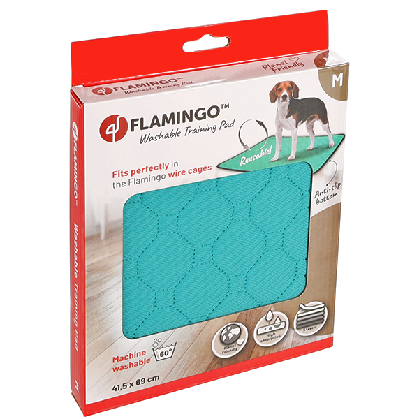 Flamingo Training Pad Patsy ФЛАМІНГО ПЕТСІ багаторазова пелюшка для собак , Зелений см., M см фото 1