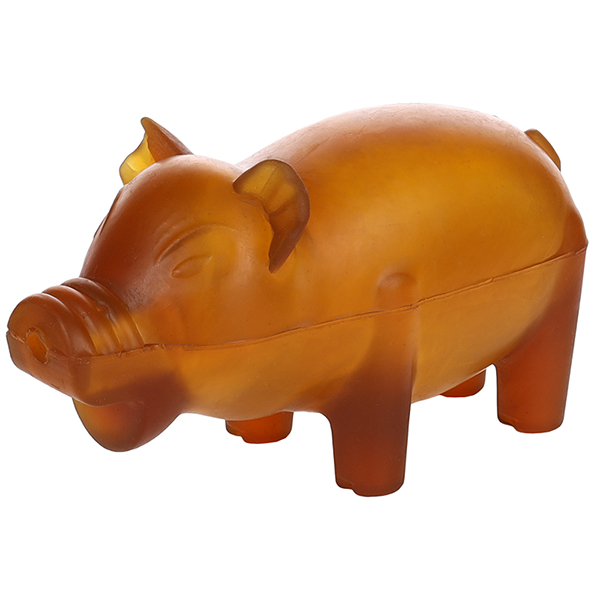 Flamingo Rubba Pig ФЛАМІНГО ПОРОСЯ іграшка для собак , 16,5 см х 7,5 см х 9 см см., Коричневий см фото 1