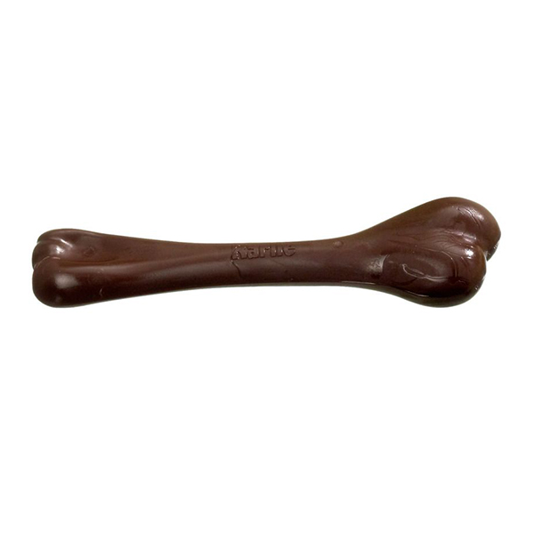 Flamingo Choco Bone ФЛАМІНГО ШОКОЛАДНА КІСТКА жувальна іграшка для собак , 17 см х 4,1 см см фото 1