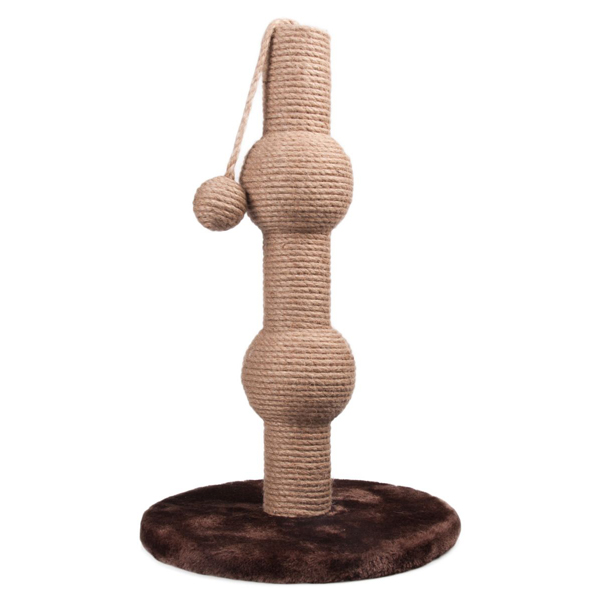 Flamingo Scratch Tree Curvy ФЛАМІНГО КЕВІ стовпчик кігтеточка для котів , 30 см х 30 см х 49 см см фото 1