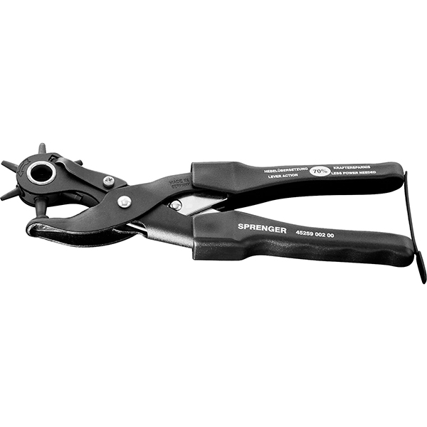 Sprenger Power Hole-Punch СПРЕНГЕР ДІРКОПРОБИВАЧ для шкіри , см., Чорний см фото 1