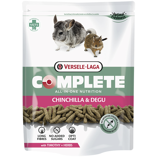 Versele-Laga Complete Chinchilla & Degu ВЕРСЕЛЕ-ЛАГА КОМПЛІТ ШИНШИЛА ДЕГУ корм для шиншил та дегу , см