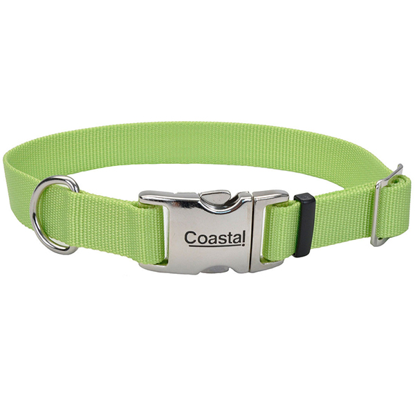 Coastal Metal Buckle КОСТАЛ МЕТАЛ нашийник для собак, 2.5х36-51cм , Лимонний см., 2,5 см х 36 - 51 см см фото 1