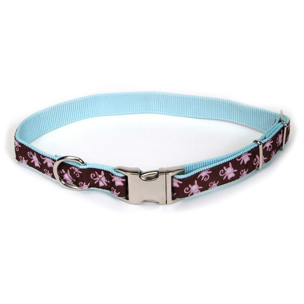 Coastal Pet Attire Ribbon КОСТАЛ РІББОН нашийник для собак, 2.5х46-66см , Мавпочки см., 2,5 см х 46 - 66 см см фото 1