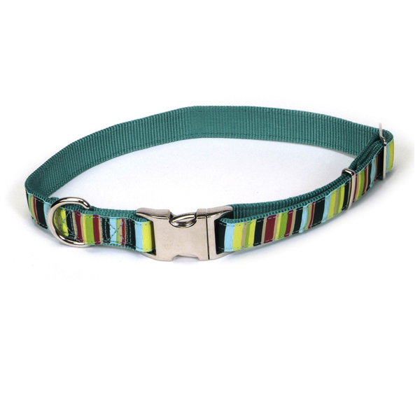 Coastal Pet Attire Ribbon КОСТАЛ РІББОН нашийник для собак, 2.5х46-66см , Мультиколор см., 2,5 см х 46 - 66 см см фото 1