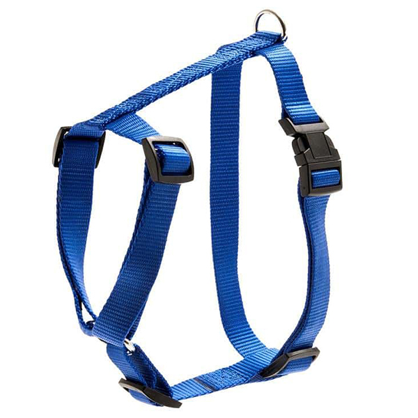 Flamingo Art Sportiv Harness ФЛАМІНГО АРТ СПОРТІВ шлея для собак, нейлон , 2,5 см х 65 - 100 см см., Cиній см фото 1